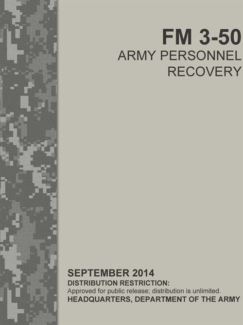 Army Personnel Recovery (FM 3-50) (Paperback)