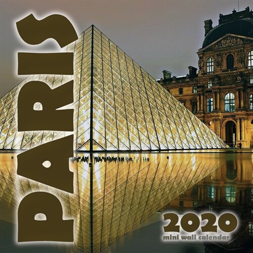 Paris 2020 Mini Wall Calendar (Paperback)