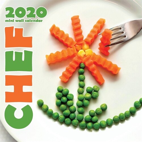 Chef 2020 Mini Wall Calendar (Paperback)