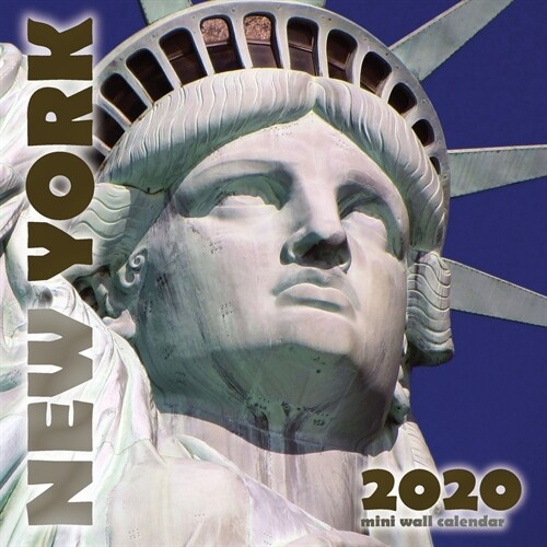 New York 2020 Mini Wall Calendar (Paperback)