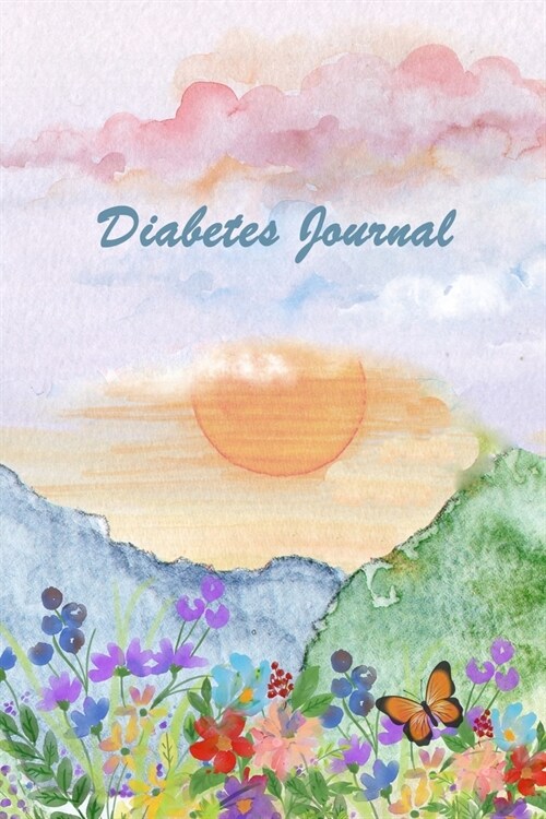 Diabetes Journal: Blood Glucose Log Book; Daily Record Book For Tracking Glucose Blood Sugar Level; 2 Years Diabetes Journal (Paperback)