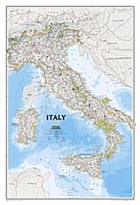 National Geographic Italy Wall Map - Classic (23.25 X 34.25 In) (Other, 2019)