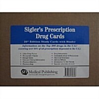 Siglers Prescription Drug Cards: Study Cards with Binder (Other, 28th)