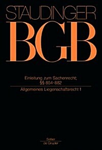 Einleitung Zum Sachenrecht; ㎣ 854-882: (Allgemeines Liegenschaftsrecht 1) (Hardcover, 16, Neubearb.)