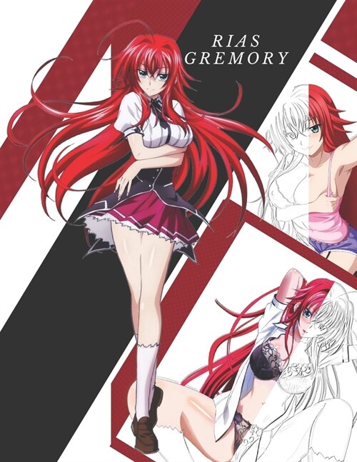 Rias Gremory: リアス・グレモリ アニメの塗りŁ (Paperback)
