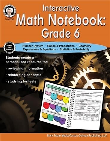 Interactive Math Notebook Resource Book, Grade 6 (Paperback)