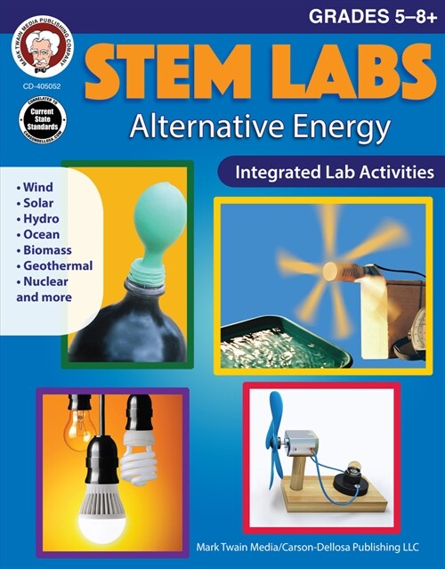 Stem Labs: Alternative Energy Workbook, Grades 5 - 12 (Paperback)