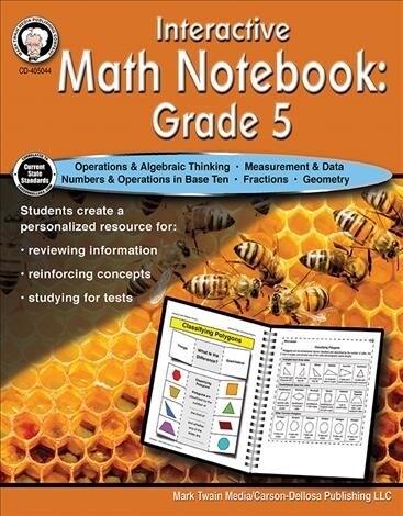 Interactive Math Notebook Resource Book, Grade 5 (Paperback)