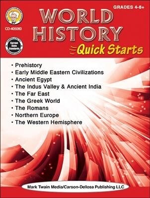 World History Quick Starts Workbook, Grades 4 - 12 (Paperback)
