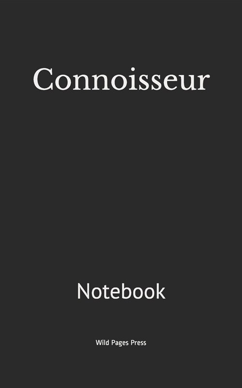 Connoisseur: Notebook (Paperback)
