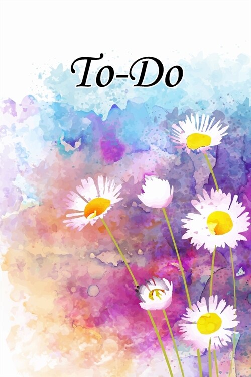 To-Do: To Do List Undated Notebook, Daily Work Task Checklist, Daily Task Planner, Checklist Planner School Home Office Time (Paperback)