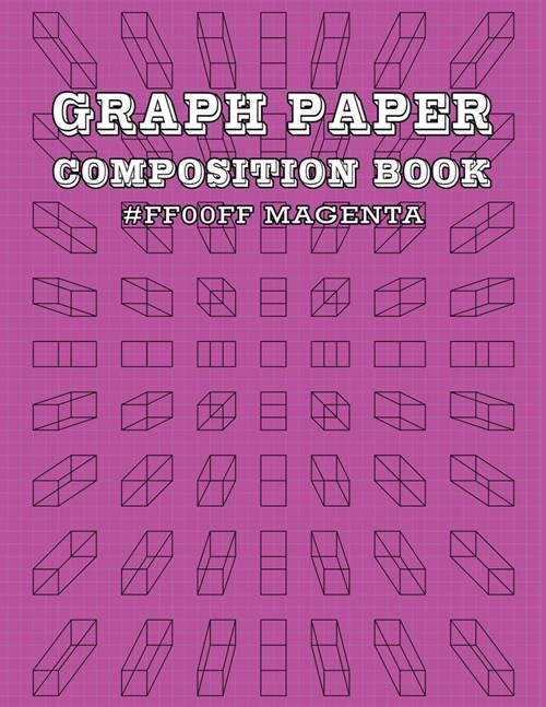 Graph Paper and Lined Paper Notebook For Math and Science Composition Notebooks For Students Teachers - 8.5 x 11 Quad Ruled 5 Squares Per Inch - HTM (Paperback)