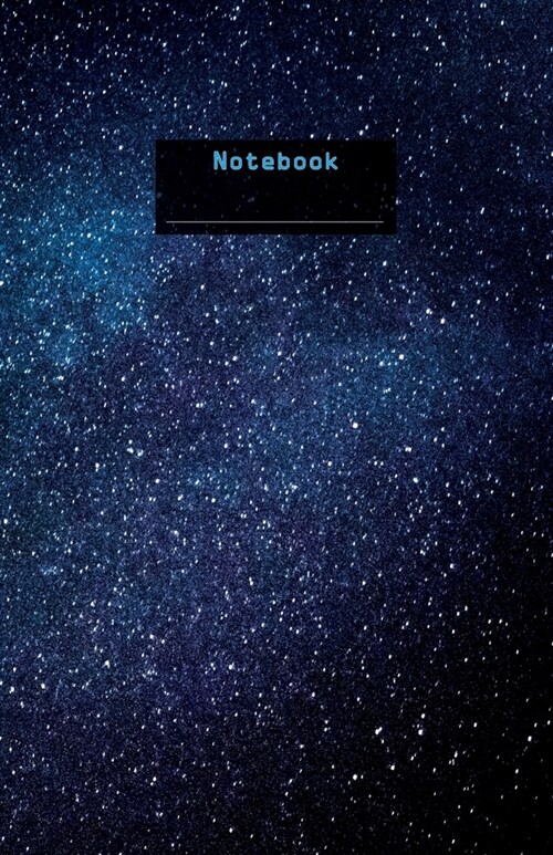 Notebook: Space Galaxy Journal, 70 Pages, Graph Paper (Paperback)