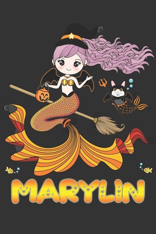 Marylin: Marylin Halloween Beautiful Mermaid Witch Want To Create An Emotional Moment For Marylin?, Show Marylin You Care With (Paperback)