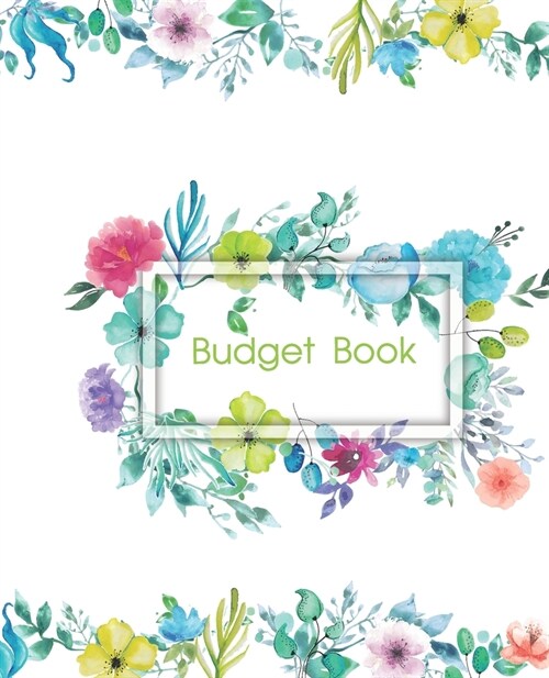 Budget Book: Planner Expense Tracker Notebook Monthly Budgeting Journal, Finance, 7.5 x 9.25, 124 Pages (Paperback)