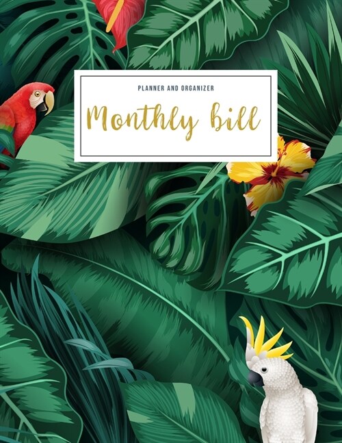 Monthly Bill Planner and Organizer: budget my money - 3 Year Calendar 2020-2022 Budget Planning, Financial Planning Journal (Bill Tracker, Expense Tra (Paperback)