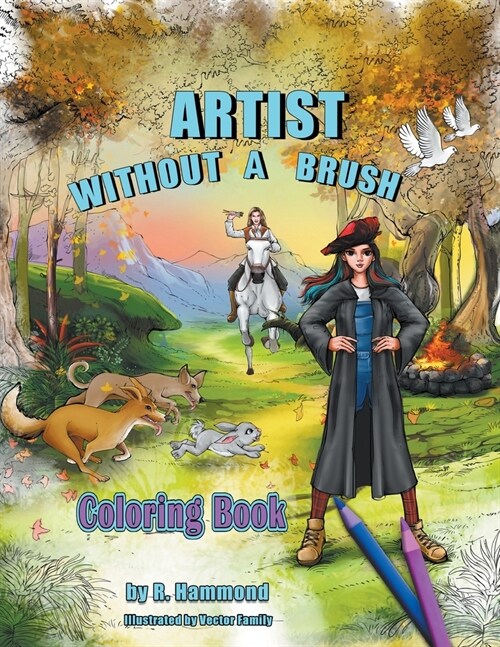 ARTIST Without a Brush Coloring Book (Paperback)