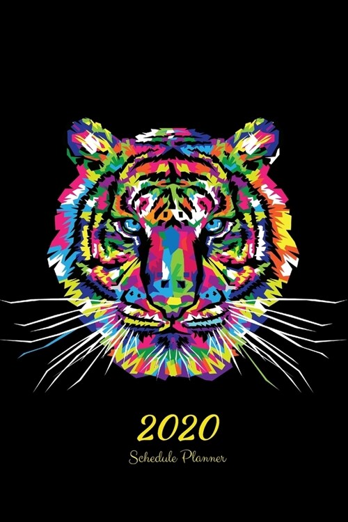 2020 Schedule Planner: Schedule & Notes Organizer - Calendar & Diary - Tel Info & Password Log - Perfect Size 6x9 inches - 128 Pages (Paperback)