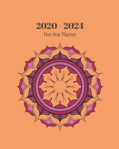 Five Year Planner 2020-2024: New You 2020 8x10 (20.32cm x 25.4cm) January 1, 2020 - December 31, 2024 Monthly Calendar Organizer Engagement Book (Paperback)