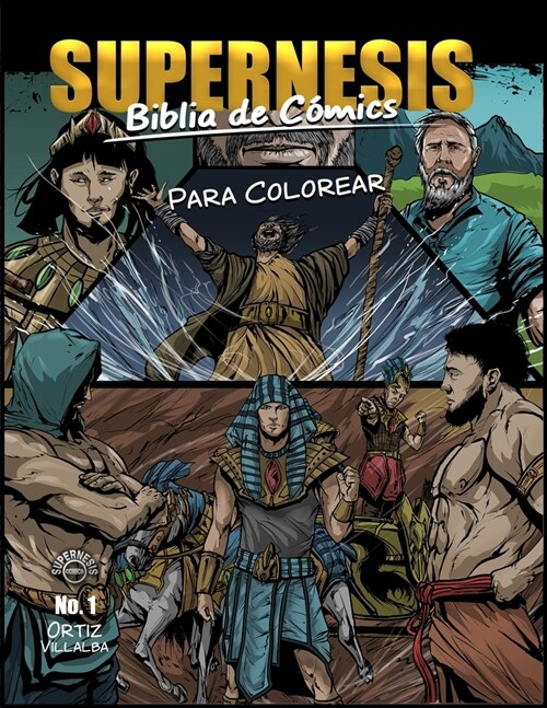Supernesis Biblia de C?ics: Libro Para Colorear (Paperback)
