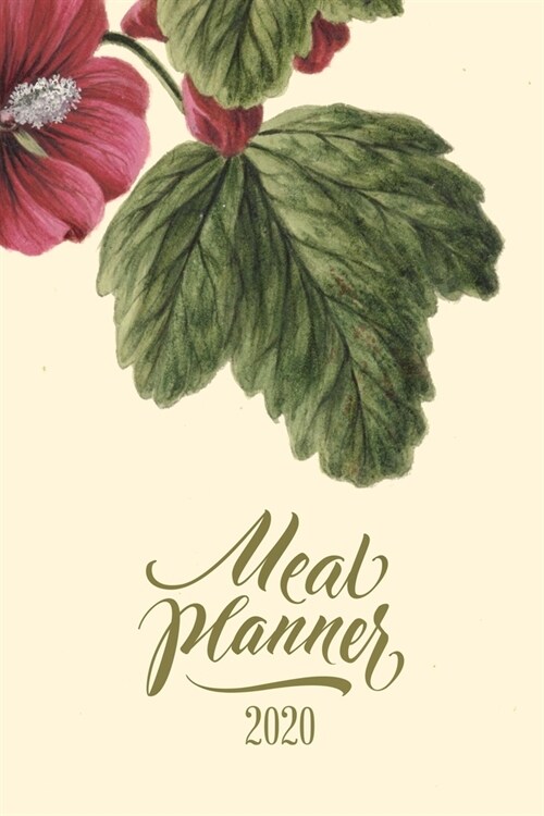 Meal Planner 2020: Weekly Meal Planner - Great Gift Idea for Planner Girls (Paperback)