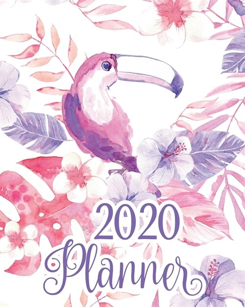 2020 Planner: and Calendar - Toucan Tropical Jungle - Business, Professional and Personal Diary - Keep All Appointments In One Place (Paperback)