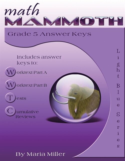 Math Mammoth Grade 5 Answer Keys (Paperback, 2020)