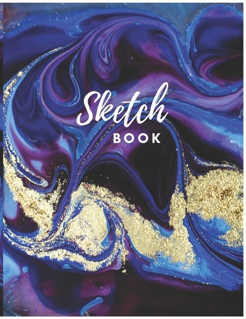 Sketch Book: Abstract Sketch Book: Notebook for Drawing: Creative Doodling. Notebook: Sketchbook, Workbook, Handbook To Draw and Jo (Paperback)