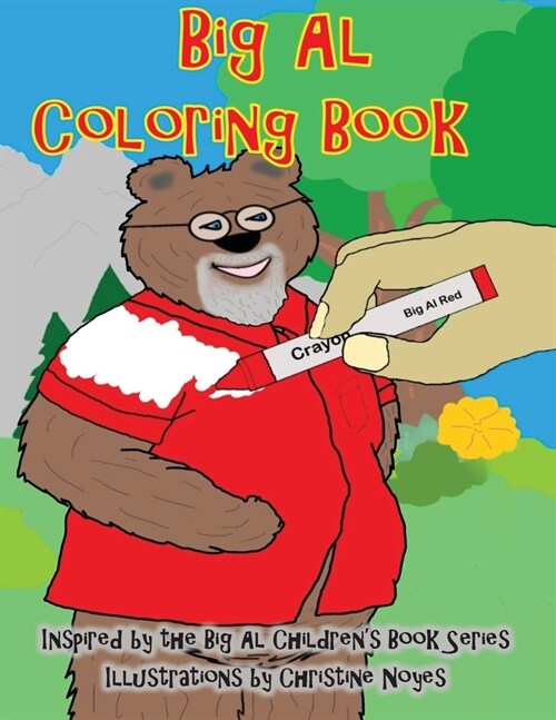 A Big Al Coloring Book (Paperback)