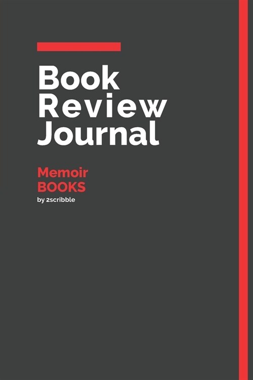 Book Review Journal Memoir Books: 150 Page Book Review Templates for Memoir Books with individually Numbered Pages. Notebook with Colour Softcover des (Paperback)