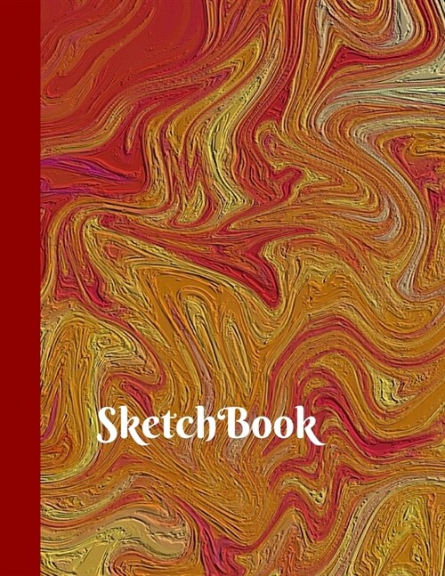 Sketchbook: Cute Large 160 Pages Sketch Notebook Water color Paper for Painters Artists Drawing Writing Can Also be used as Gifts (Paperback)