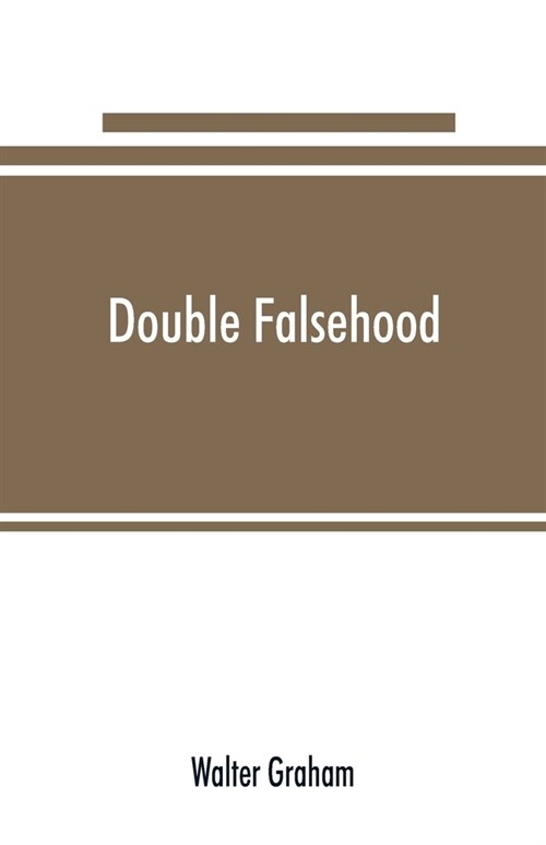 Double falsehood (Paperback)