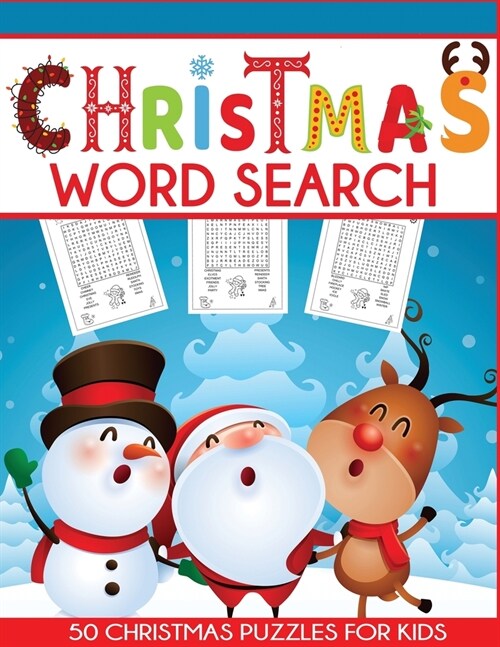 Christmas Word Search Puzzles For Kids (Paperback)