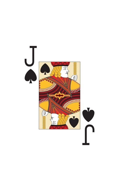 Jack Of Spades: Poker Card Notebook With Lined College Ruled Paper For Work, Home Or School. Cool Notepad Journal For Taking Notes, Di (Paperback)