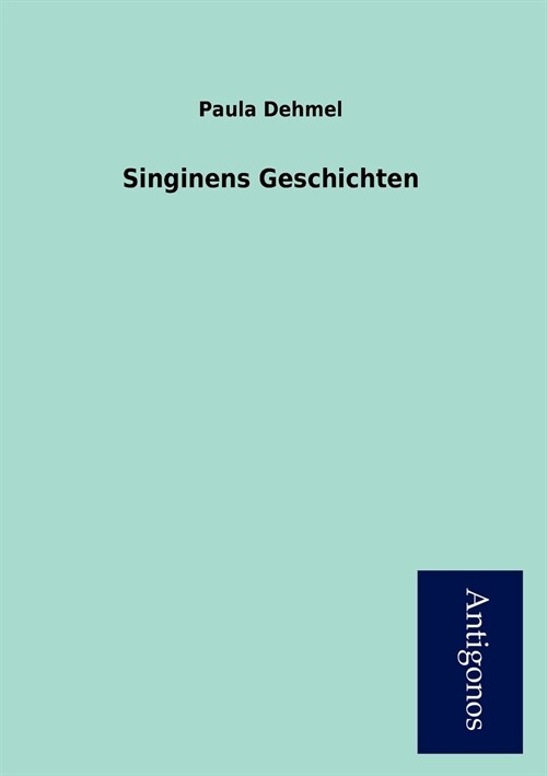 Singinens Geschichten (Paperback)