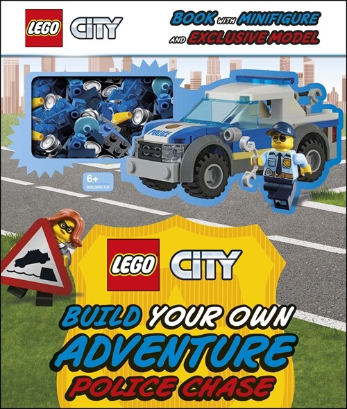 LEGO City Build Your Own Adventure Catch the Crooks : with minifigure and exclusive model (Hardcover)