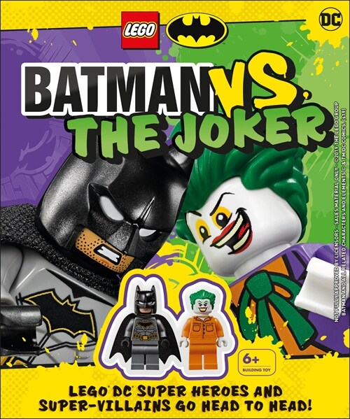 LEGO Batman Batman Vs. The Joker : with two LEGO minifigures! (Hardcover)