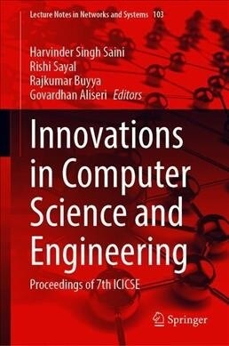 Innovations in Computer Science and Engineering: Proceedings of 7th Icicse (Hardcover, 2020)