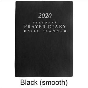 2020 Prayer Diary - Black - (Matte/Smooth Finish) (Vinyl-bound)