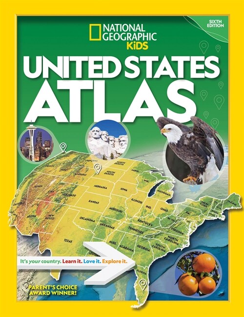 National Geographic Kids U.S. Atlas 2020, 6th Edition (Hardcover)
