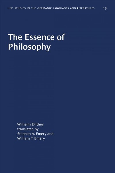 The Essence of Philosophy (Paperback)