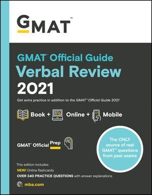 GMAT Official Guide Verbal Review 2021 (Paperback)