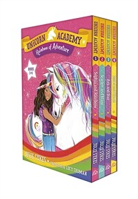 Unicorn Academy: Rainbow of Adventure Boxed Set (Books 1-4) (Paperback)