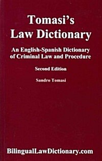 Tomasis Law Dictionary (Paperback, 2nd)