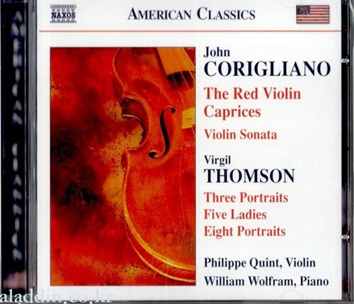 [중고] 코릴리아노 : 레드 바이올린, 바이올린 소나타 & 톰슨 : 8개의 초상