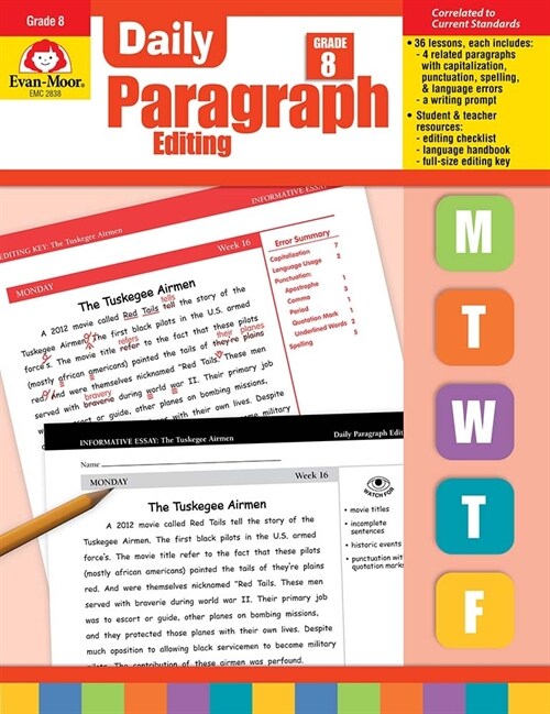 Daily Paragraph Editing, Grade 8 Teacher Edition (Paperback, Teacher)