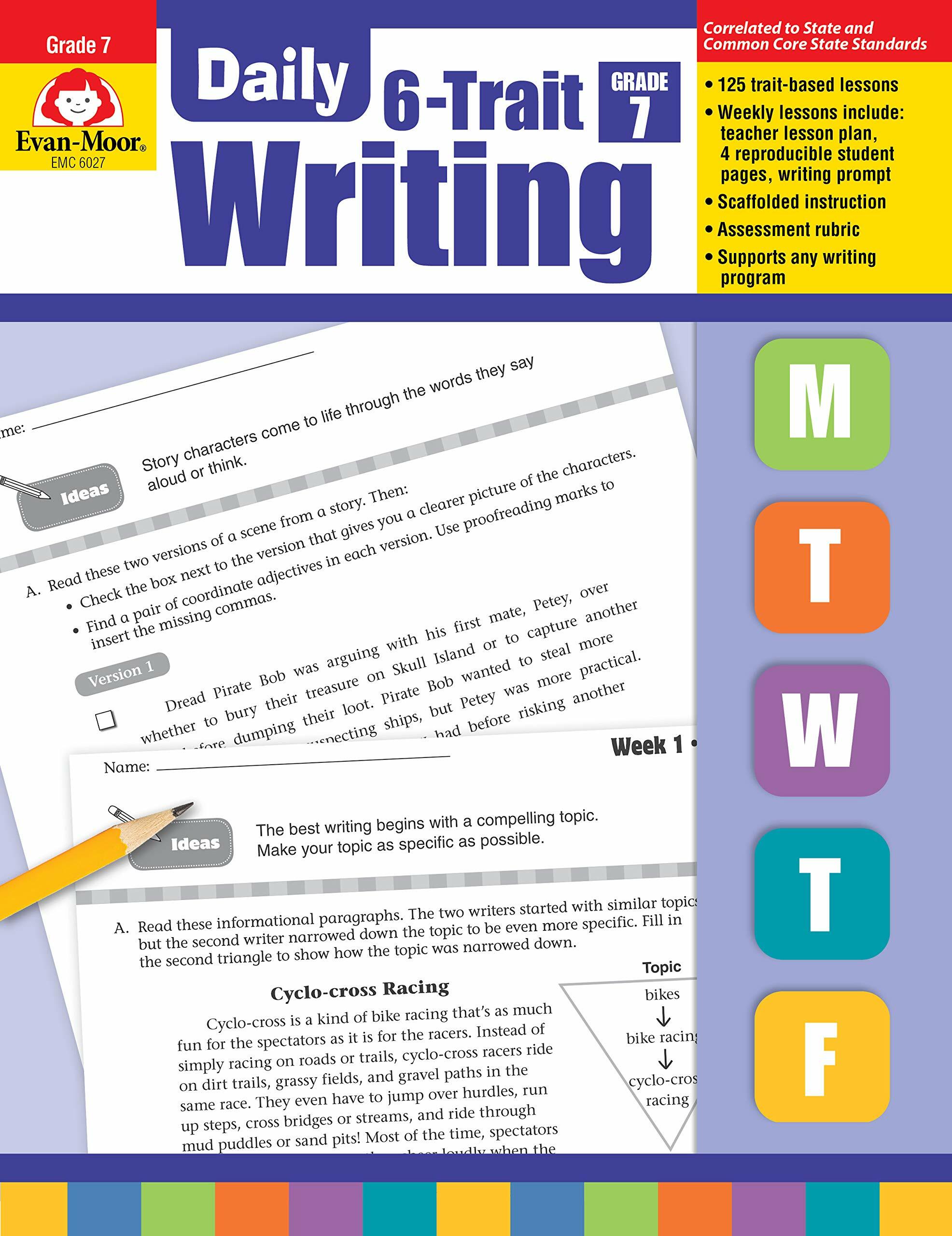 Daily 6-Trait Writing, Grade 7 Teacher Edition (Paperback)