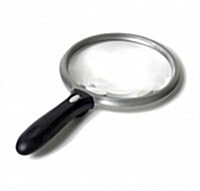 Lighted 5 Round Magnifier (BKL, MGN)