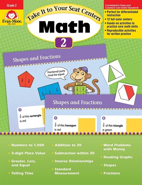 Take It to Your Seat: Math Centers, Grade 2 Teacher Resource (Paperback, Teacher)