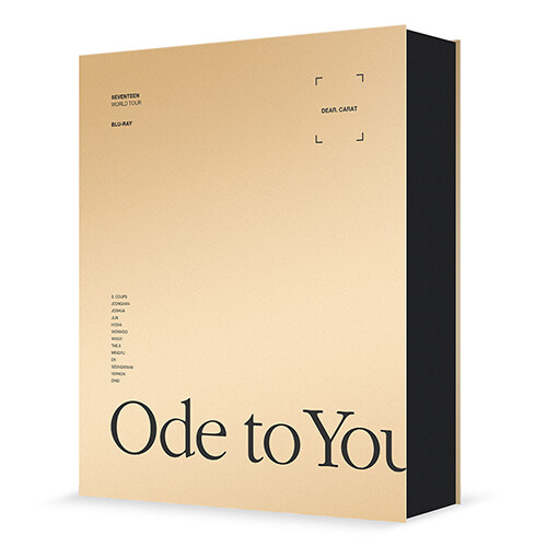 [블루레이] 세븐틴 - SEVENTEEN WORLD TOUR <ODE TO YOU> IN SEOUL BLU-RAY [디지팩] (3disc)